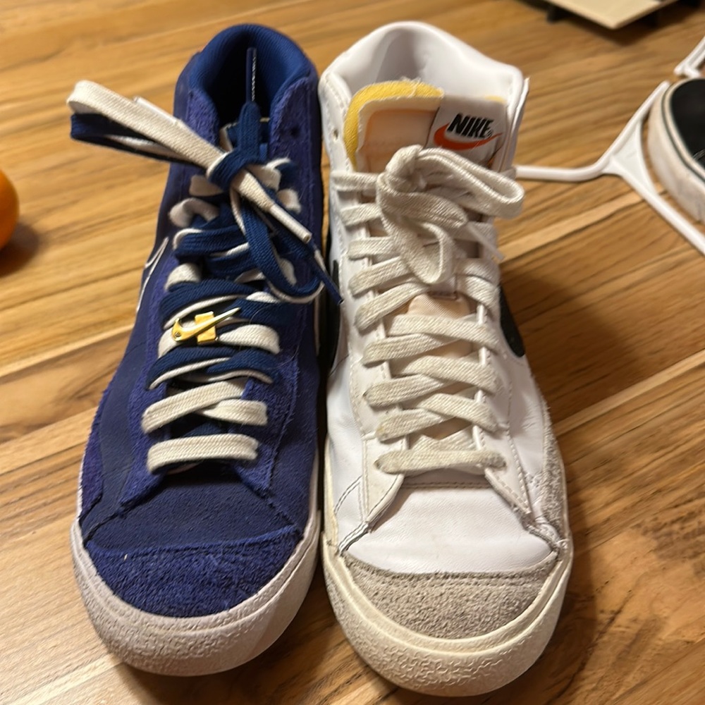 Blue and White Blazers